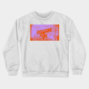 Santa Barbara Drive & Colby Circle, Claremont, California by Mistah Wilson Crewneck Sweatshirt